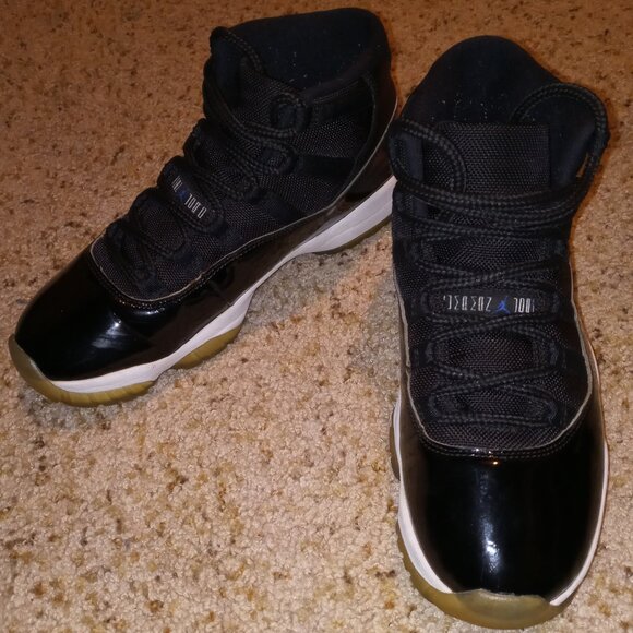 Nike Air Jordan 11 Space Jam 2016 size 8.5 378037-003 OG XI Black White - Picture 2 of 11